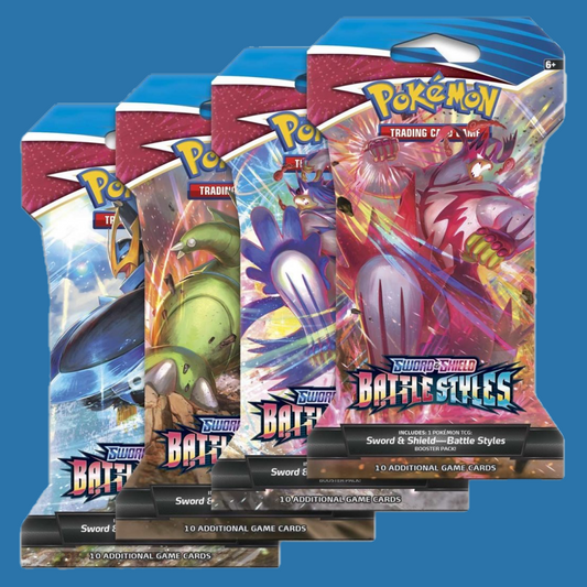 Battle Styles Sleeved Blister Pack Art Collection